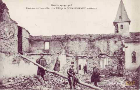 Courbesseaux en ruines (Meurthe-et-Moselle)
